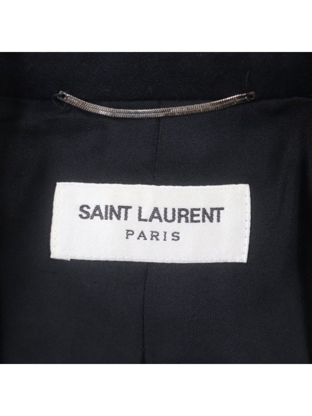 Saint Laurent Paris 2021 100% Silk Lining Single Jacket Tailored - Picture 7 of 11